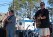 Randy and Jimmy on the big stage at The Apple Scrapple Festival.